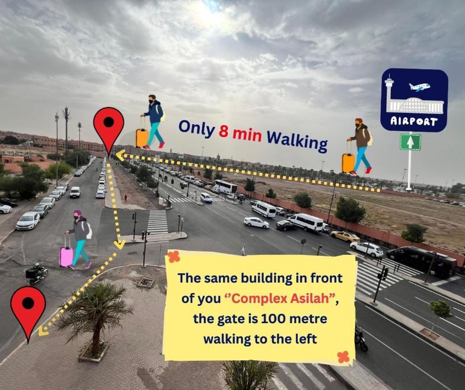 Julie Airport Marrakech Apartments Марракеш Экстерьер фото